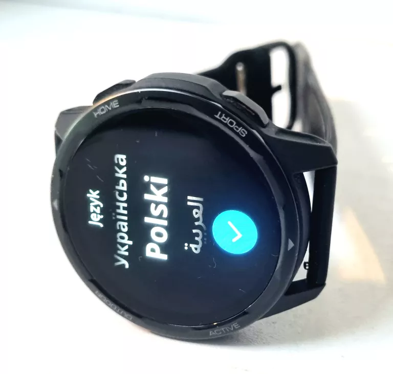 SMARTWATCH XIAOMI WATCH S1 ACTIVE CZARNY KOMPLET