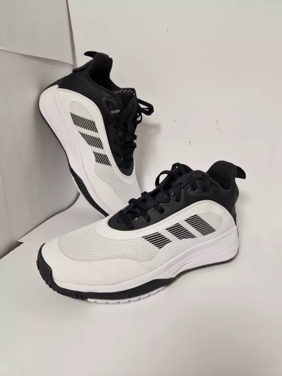 MĘSKIE BUTY ADIDAS OWNTHEGAME 3.0 BIAŁE R. 40