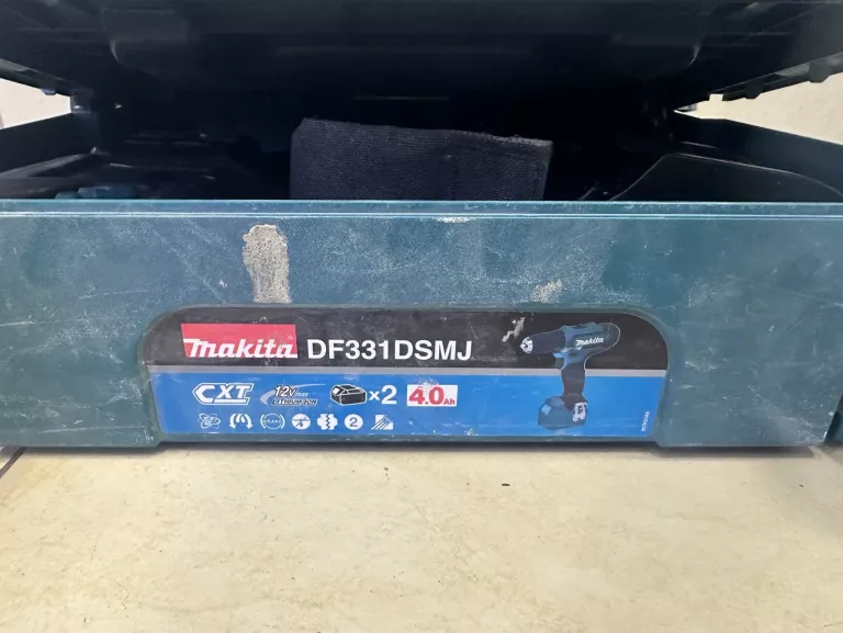 ZESTAW MAKITA DF331DSMJ WIERTARKO-WKRĘTARKA + LASER KRZYŻOWY/AKU/WALIZKA