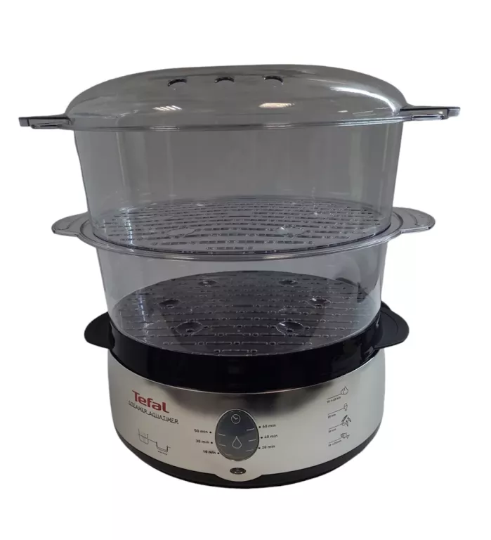 PAROWAR TEFAL STEAMER AQUATIMER S02 ZESTAW