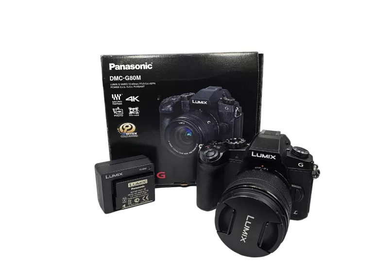 APARAT PANASONIC LUMIX DMC-G80M + OBIEKTYW PANASONIC G VARIO 12-60 MM