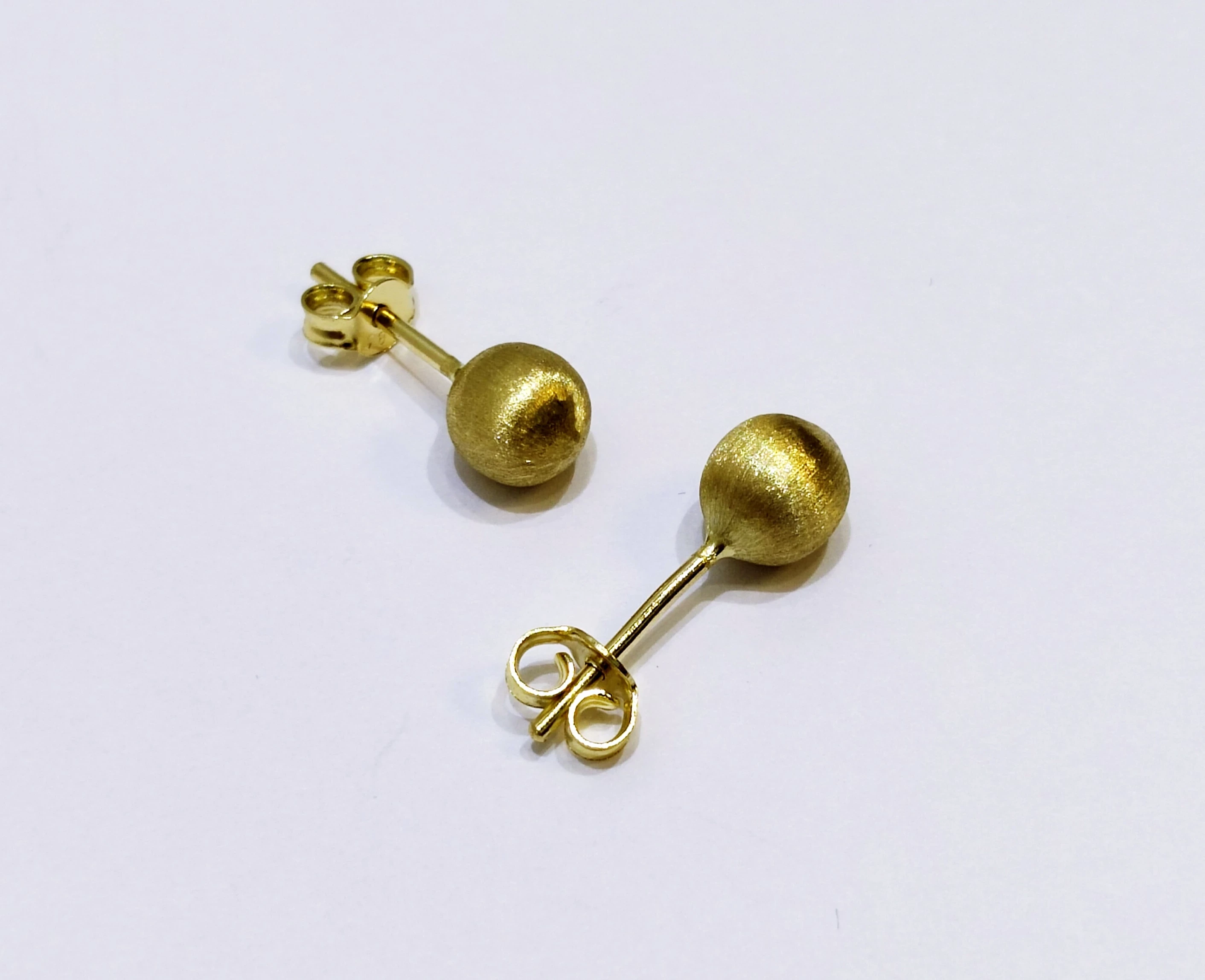 kolczyki-zlote-kulki-satynowe-sztyfty-585-rudnickiego-10-warszawa