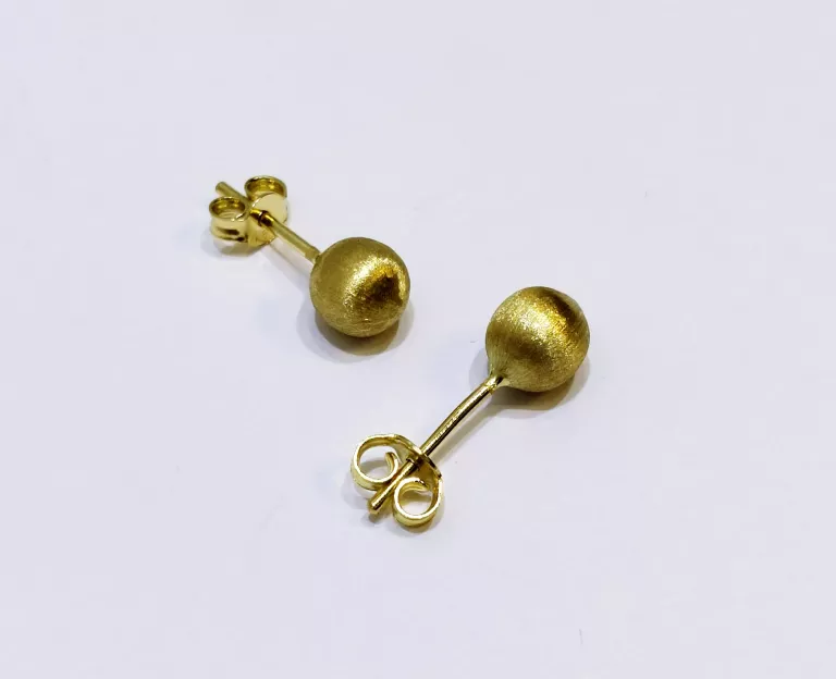 kolczyki-zlote-kulki-satynowe-sztyfty-585-rudnickiego-10-warszawa