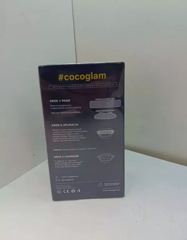PASKI WYBIELAJĄCE ZĘBY 3D COCO GLAM DZIEŃ I NOC