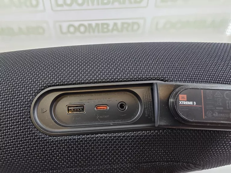 GŁOŚNIK MOBILNY JBL XTREME 3 CZARNY ORYGINALNY