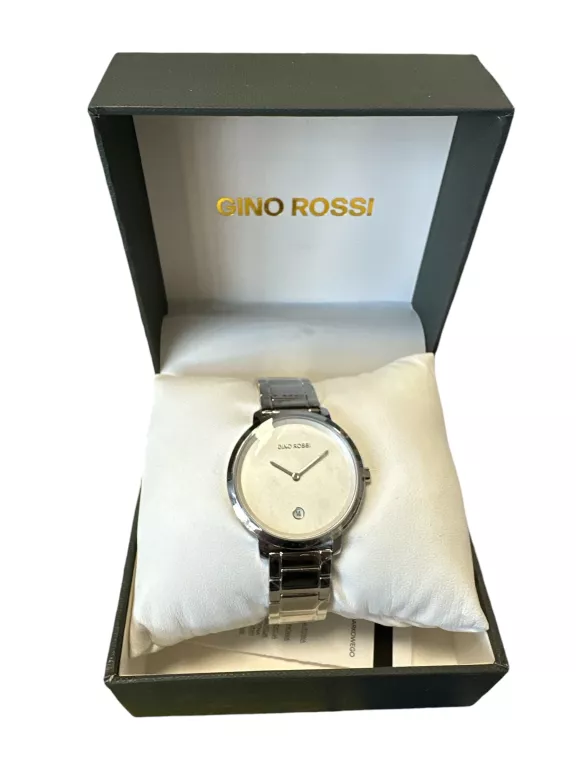 ZEGAREK GINO ROSSI WOMEN WATCH 02032211 SREBRNY