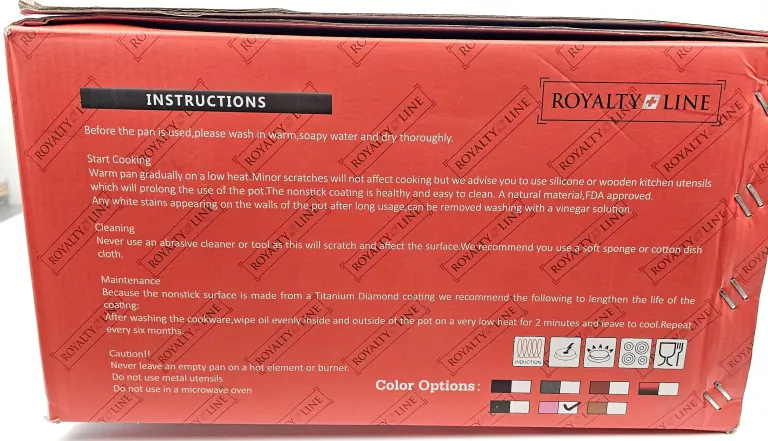 ZESTAW GARNKÓW ROYALTY LINE ALUMINIOWE 10 EL.