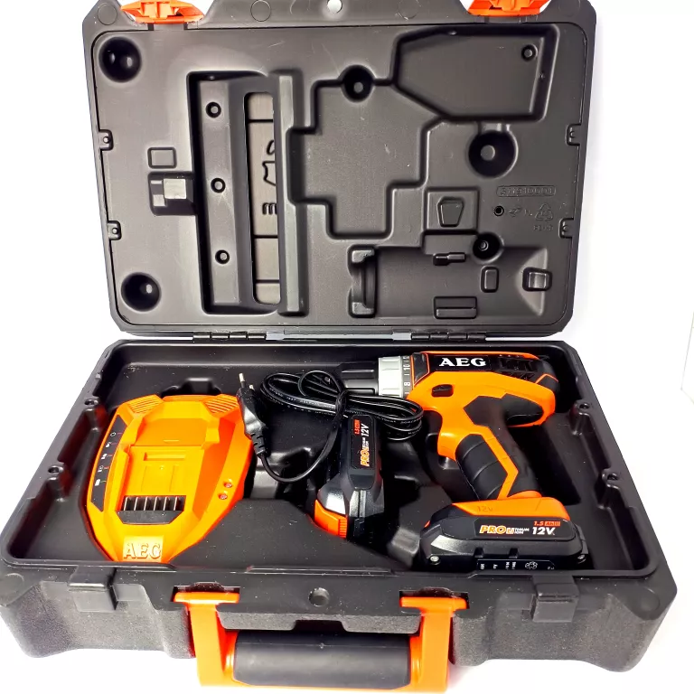 WIERTARKO-WKRĘTARKA AEG 12 V BS 12G3 LI-152C KOMPLET