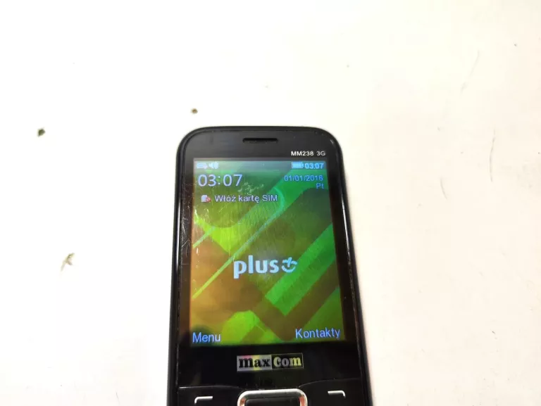 TELEFON MAXCOM MM238 *NIE CZYTA SIM*