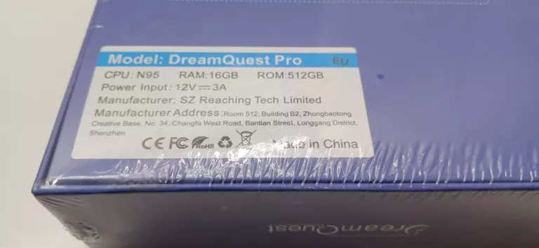 DREAMQUEST MINI PC,12TH INTEL N95 16GB RAM 512GB M.2 SSD WINDOWS 11 PRO