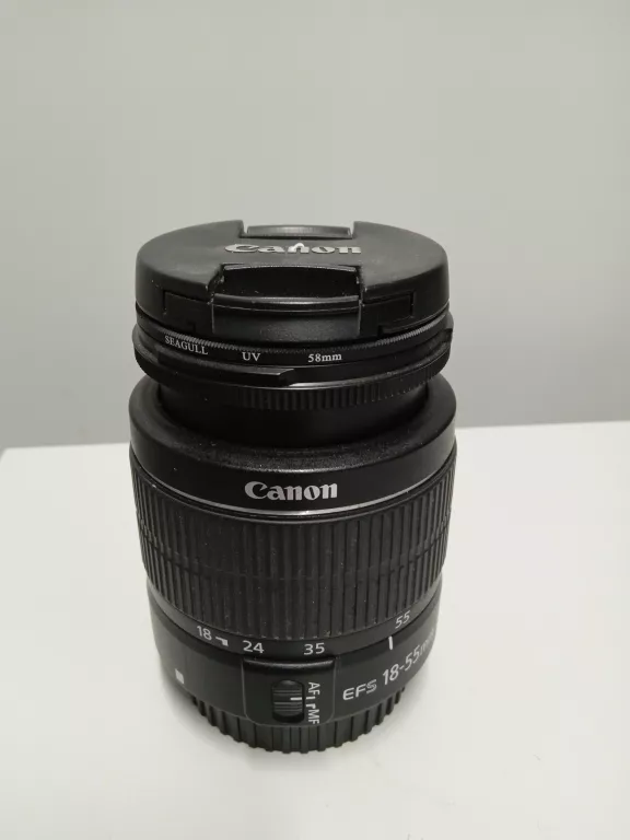 OBIEKTYW CANON EFS 18-55 MM MACRO 0,25M/0,8FT