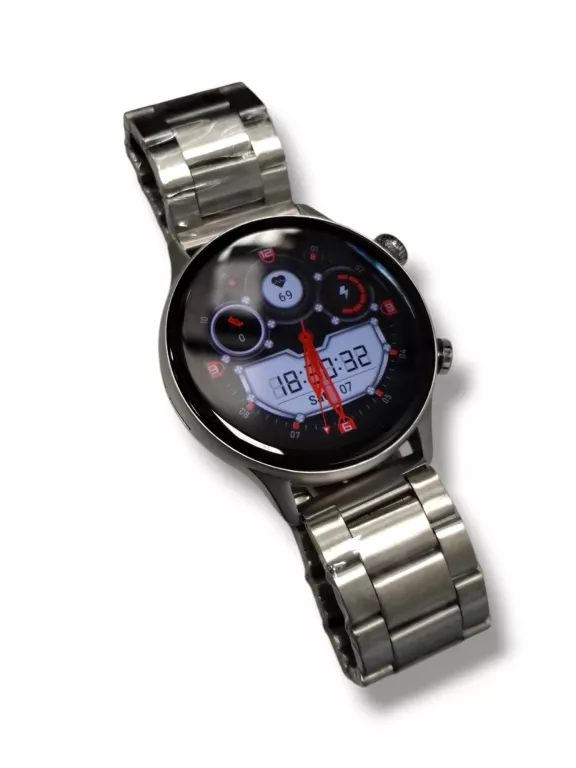 ZEGAREK SMARTWATCH AMOLED PULS BP ROZMOWY POL MENU