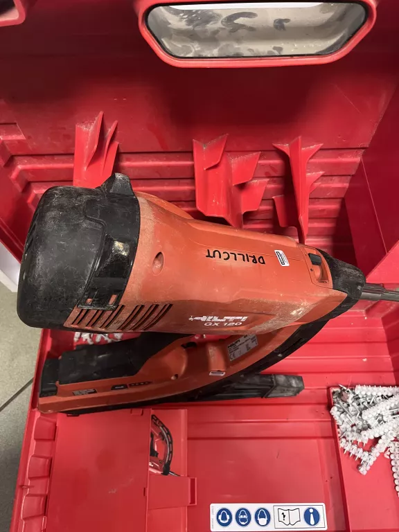 GWOŹDZIARKA HILTI GX120 WALIZKA