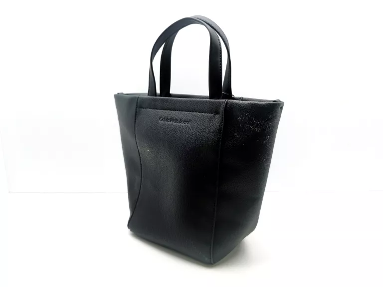 MAŁA TOREBKA CK TEXTURE NS TOTE21 K60K609716 CZARNY