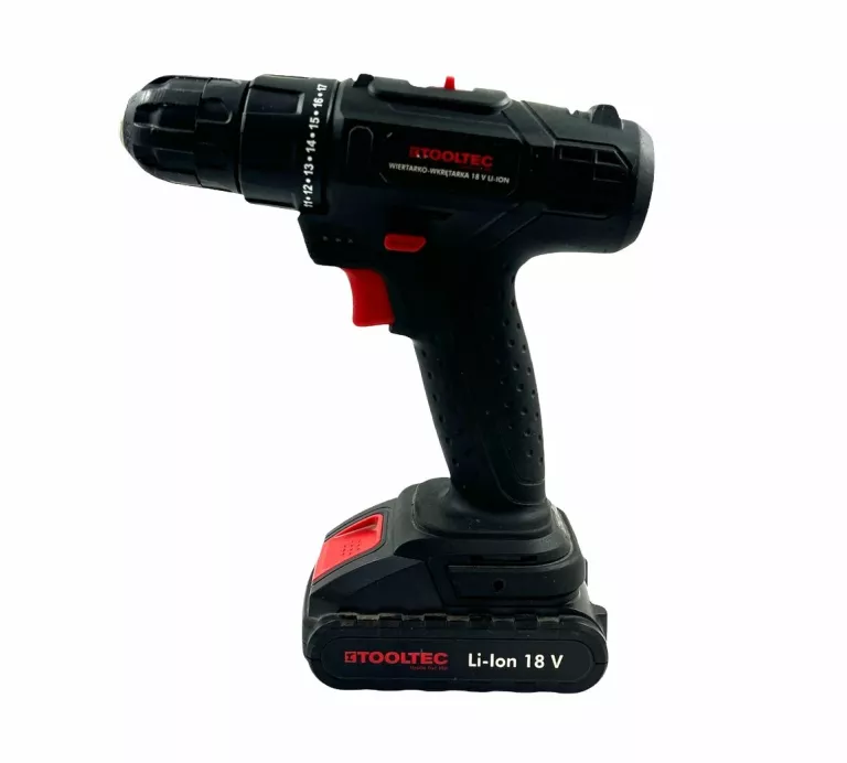 WKRĘTARKA AKUMULATOROWA TOOLTEC 18V