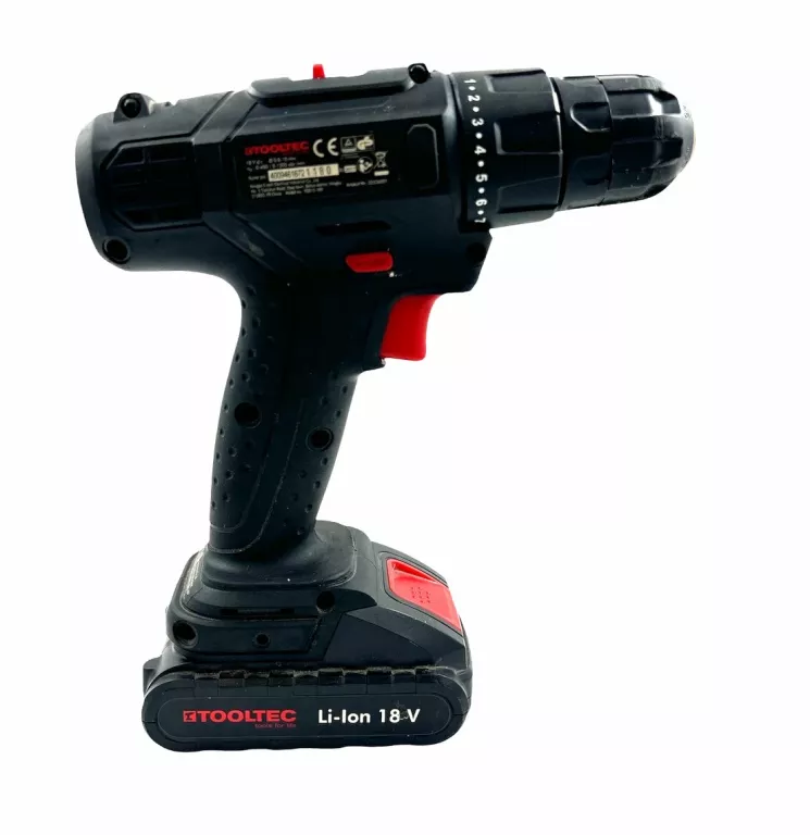 WKRĘTARKA AKUMULATOROWA TOOLTEC 18V