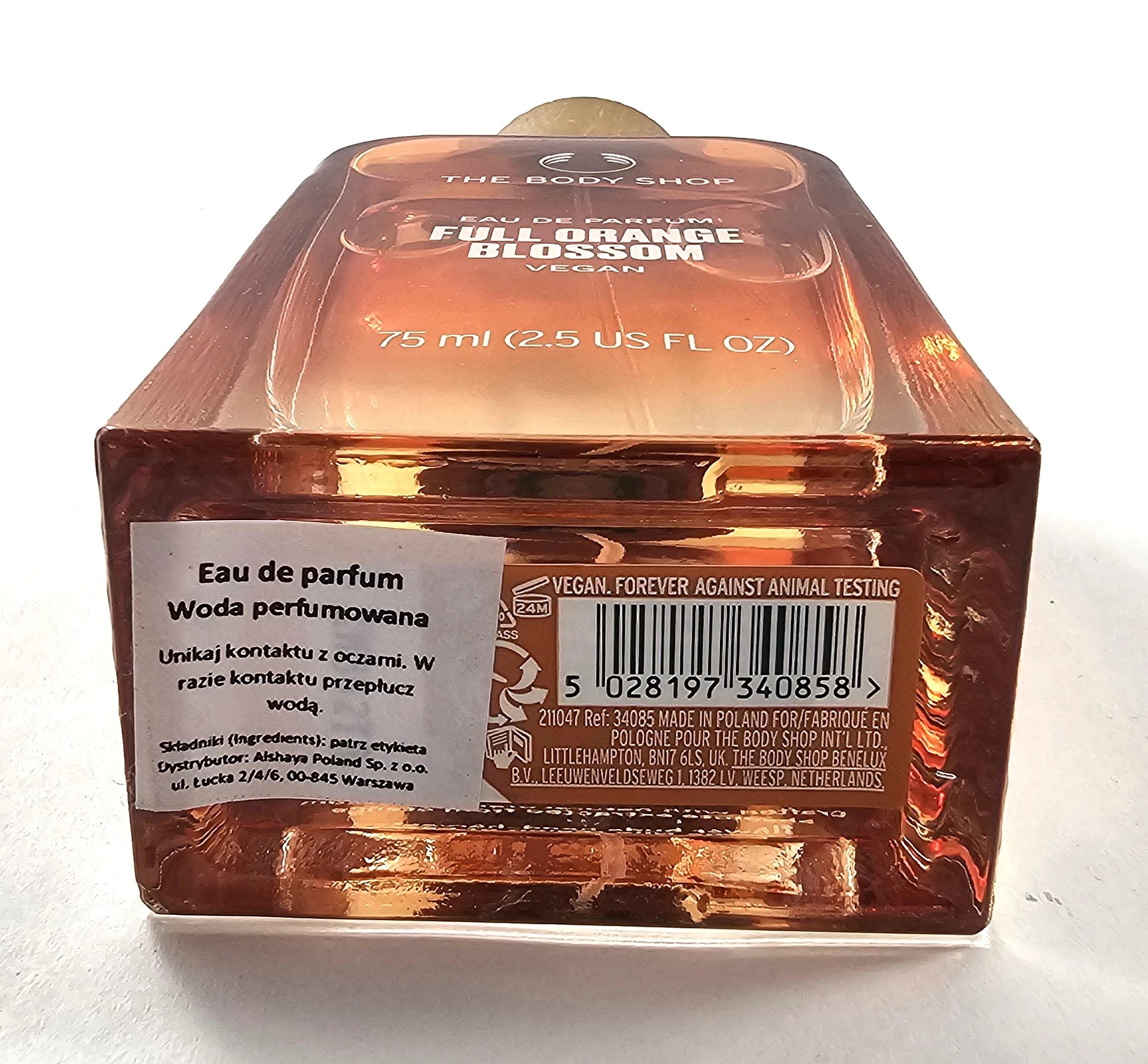 THE BODY SHOP WODA PERFUMOWANA FULL ORANGE BLOSSOM