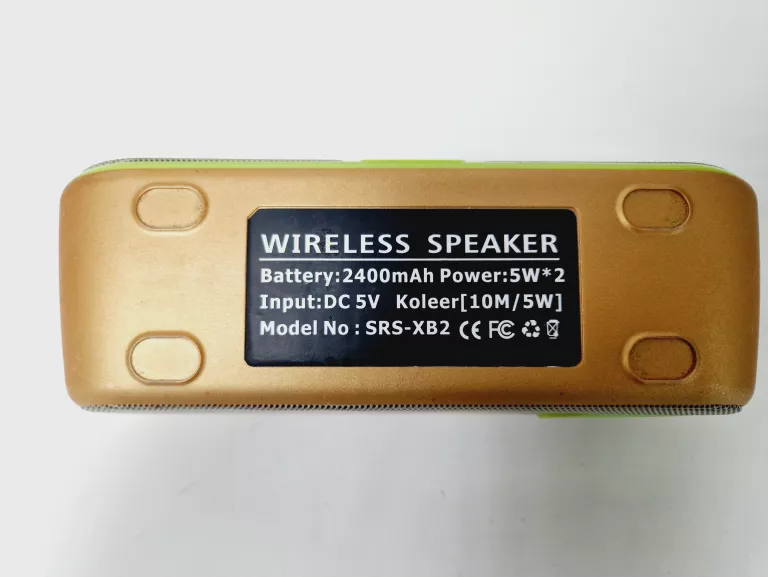 GŁOŚNIK SONY SRS-XB2