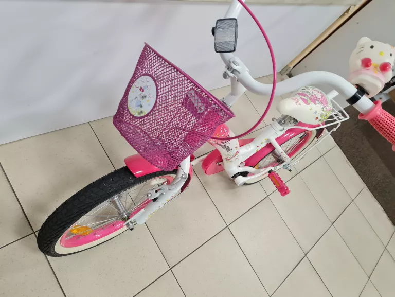 ROWER ROMET DIANA K 16" RÓŻOWY BIAŁY