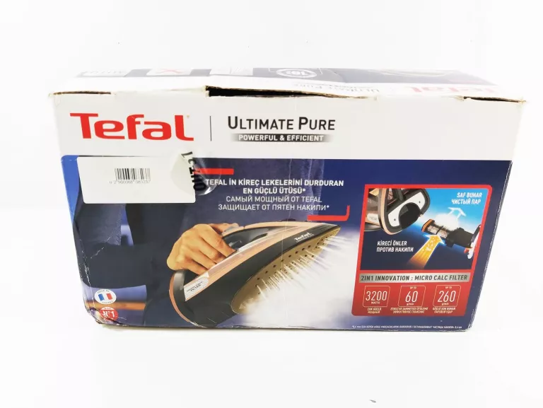 ŻELAZKO PAROWE TEFAL ULTIMATE PURE FV9845
