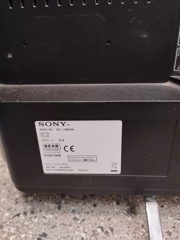 TELEWIZOR SONY KDL-32W656A