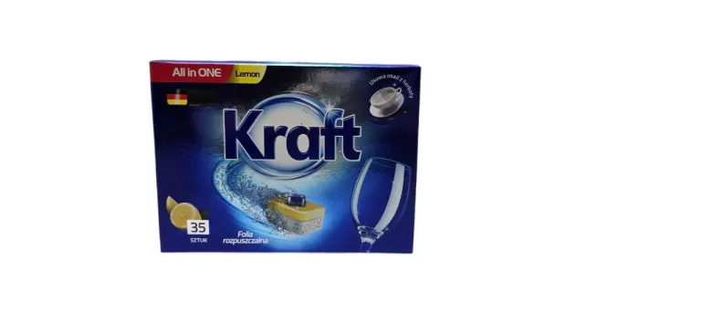 KAPSUŁKI DO ZMYWARKI KRAFT ALL IN ONE LEMON 35 SZTUK