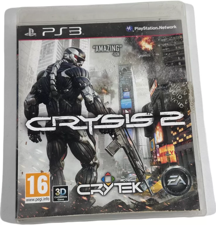 GRA AKCJI NA KOSNOLĘ PLAYSTATION 3 CRISIS 2 PS3