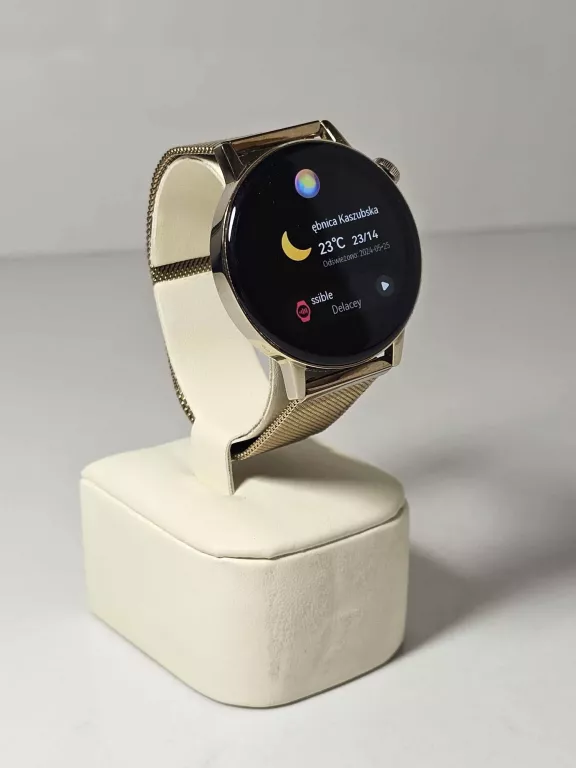 SMARTWATCH HUAWEI WATCH GT 3 42MM ELEGANT ZŁOTY