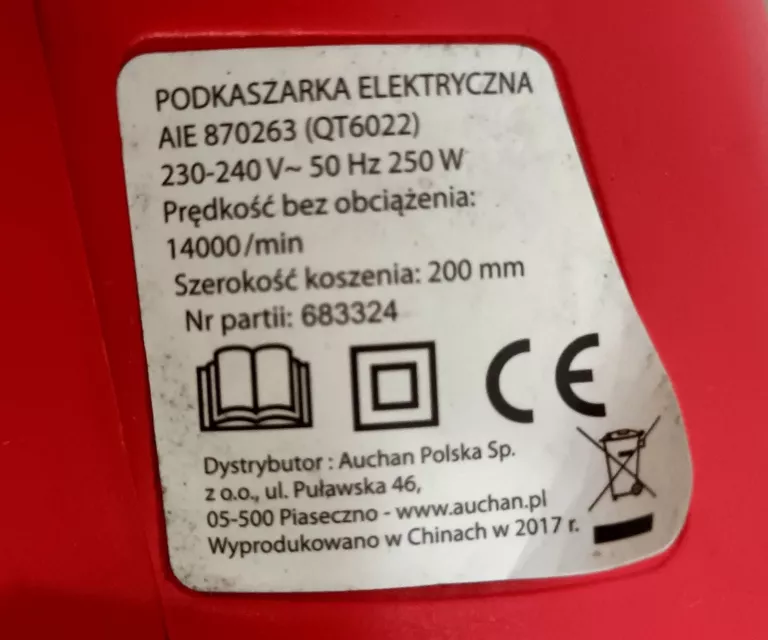PODKASZARKA QT6022