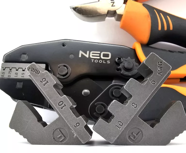 ZESTAW ZACISKARKA NEO 01-506 NEO TOOLS + SZCZYPCE