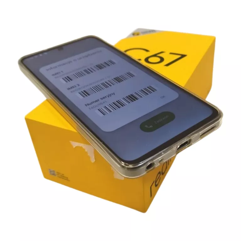 TELEFON REALME C67 RATY PLUS SPRZEDAJEMY NA CZĘŚCI
