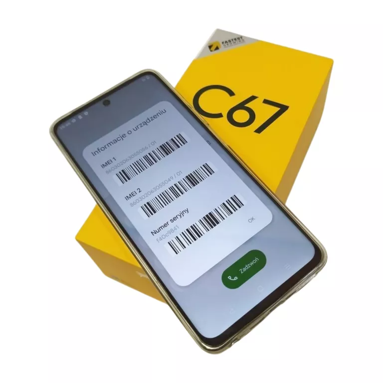 TELEFON REALME C67 RATY PLUS SPRZEDAJEMY NA CZĘŚCI