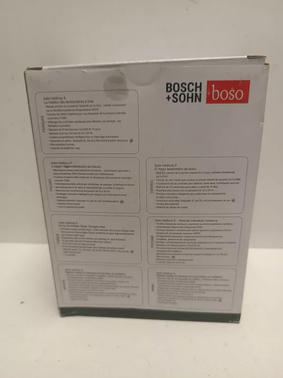 CIŚNIENIOMIERZ CIŚNIENIOMIERZ ELEKTRONICZNY BOSO MEDICUS X