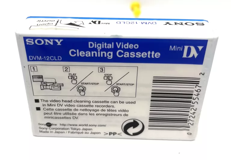 MINI DV HEAD CLEANER DVM-12CLD