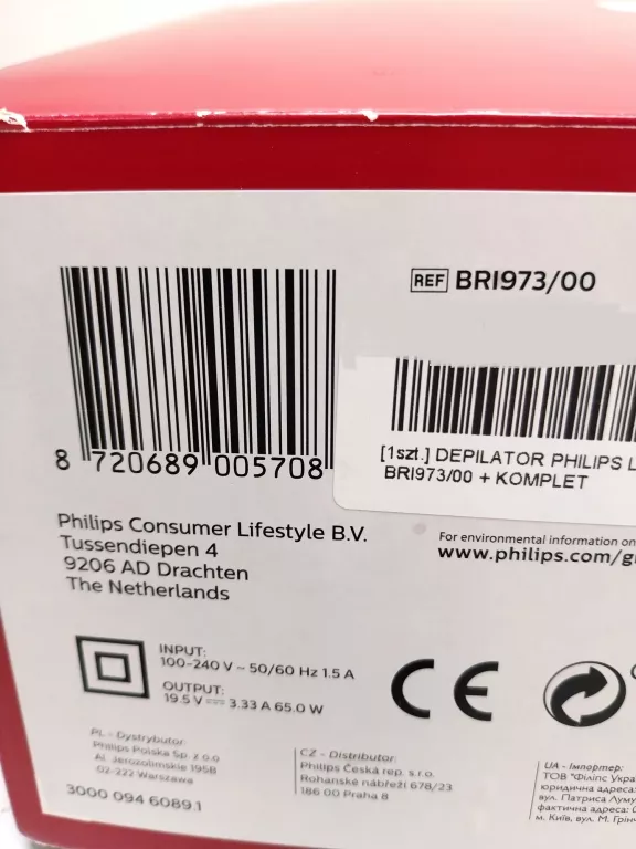 DEPILATOR PHILIPS LUMEA BRI973/00 + KOMPLET GWARANCJA #WARTO