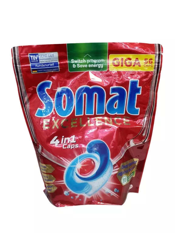 KAPSUŁKI DO ZMYWARKI SOMAT EXELLENCE 56 SZT