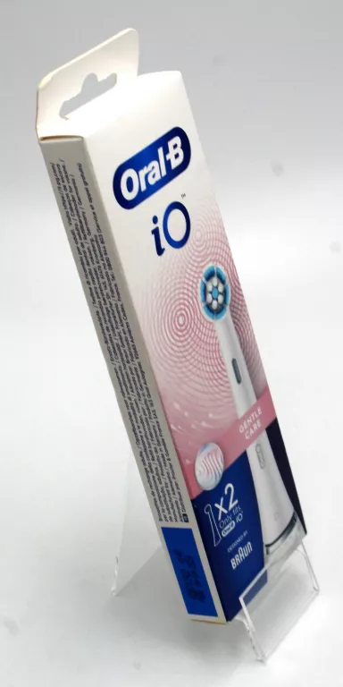 KOŃCÓWKI ORAL-B IO GENTLE CARE BIAŁE 2SZT.