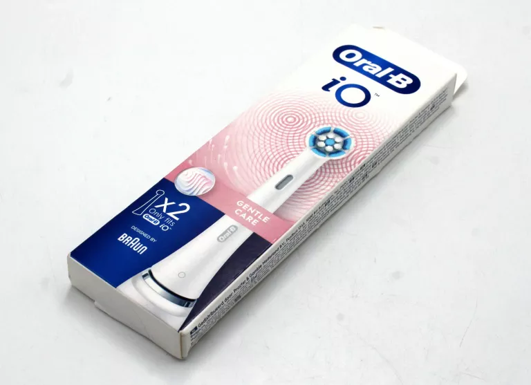 KOŃCÓWKI ORAL-B IO GENTLE CARE BIAŁE 2SZT.