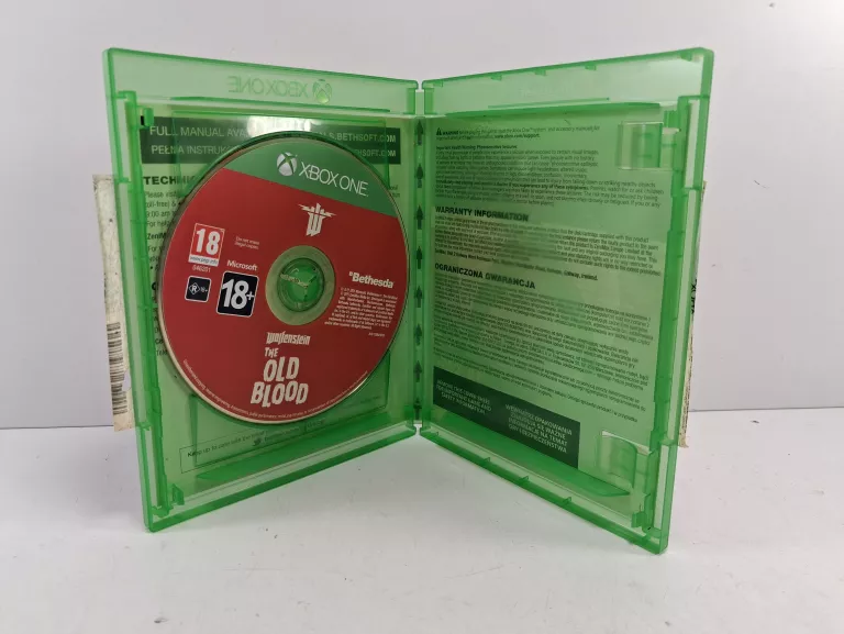 GRA XBOX ONE WOLFENSTEIN: THE OLD BLOOD