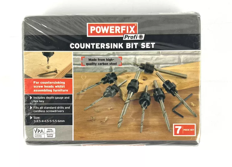 POWERFIX PROFI KOMPLET POGŁĘBIACZY