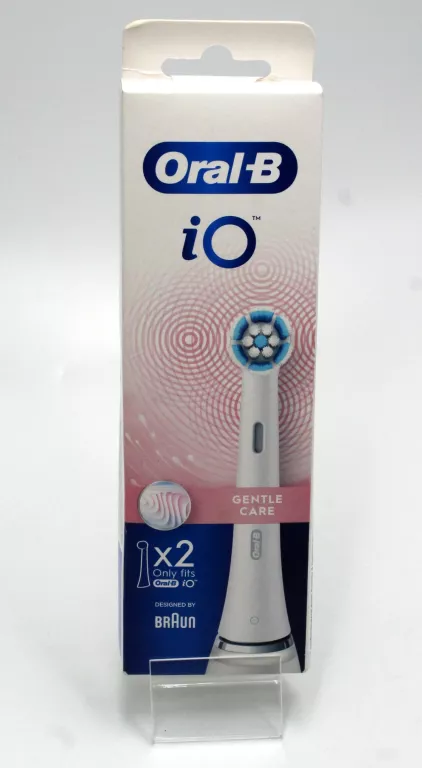 KOŃCÓWKI ORAL-B IO GENTLE CARE BIAŁE 2SZT.