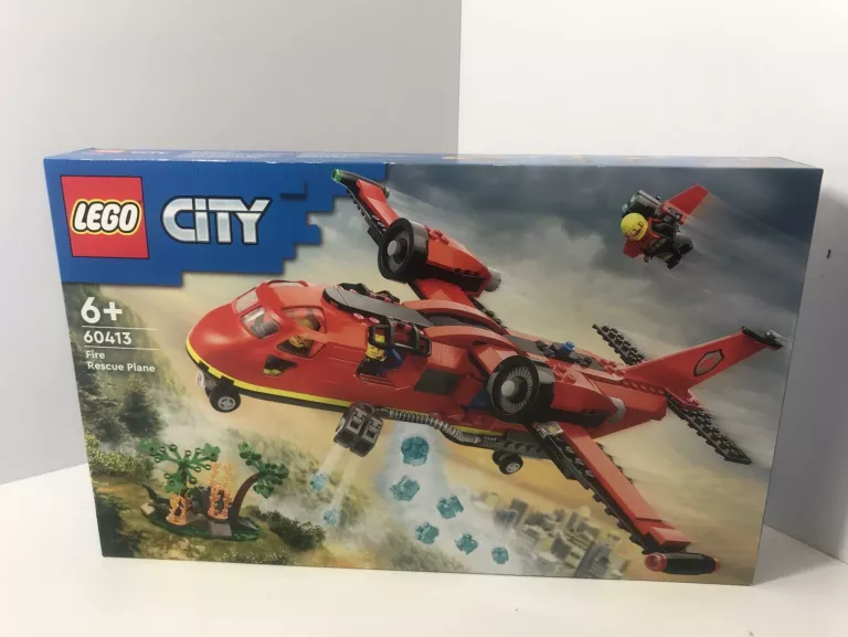 LEGO CITY STRAŻACKI SAMOLOT RATUNKOWY 60413