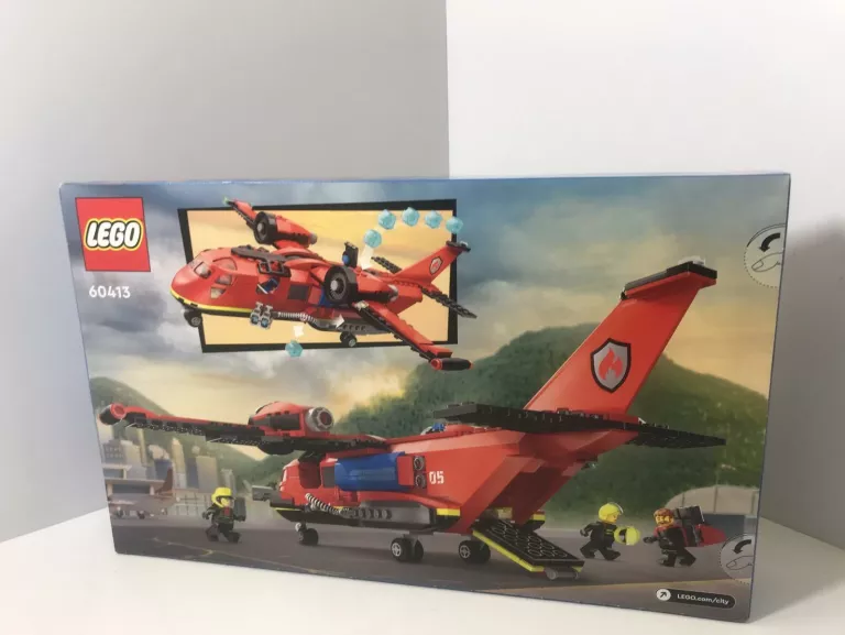 LEGO CITY STRAŻACKI SAMOLOT RATUNKOWY 60413