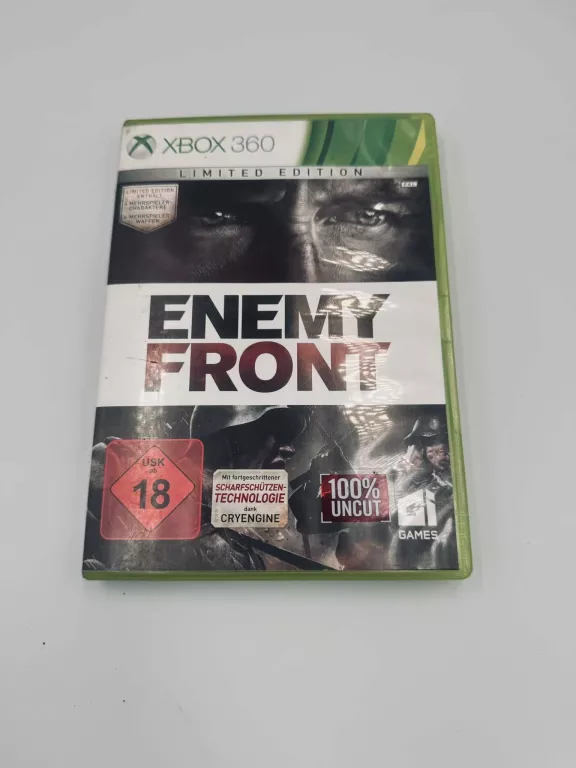 XBOX 360 ENEMY FRONT