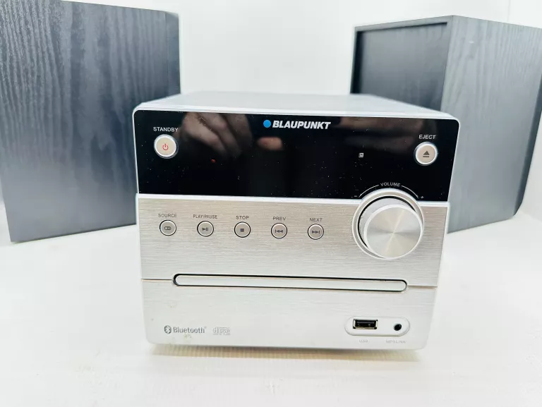 MINI WIEŻA BLAUPUNKT MS12BT + PILOT + KOLUMNY