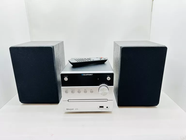 MINI WIEŻA BLAUPUNKT MS12BT + PILOT + KOLUMNY