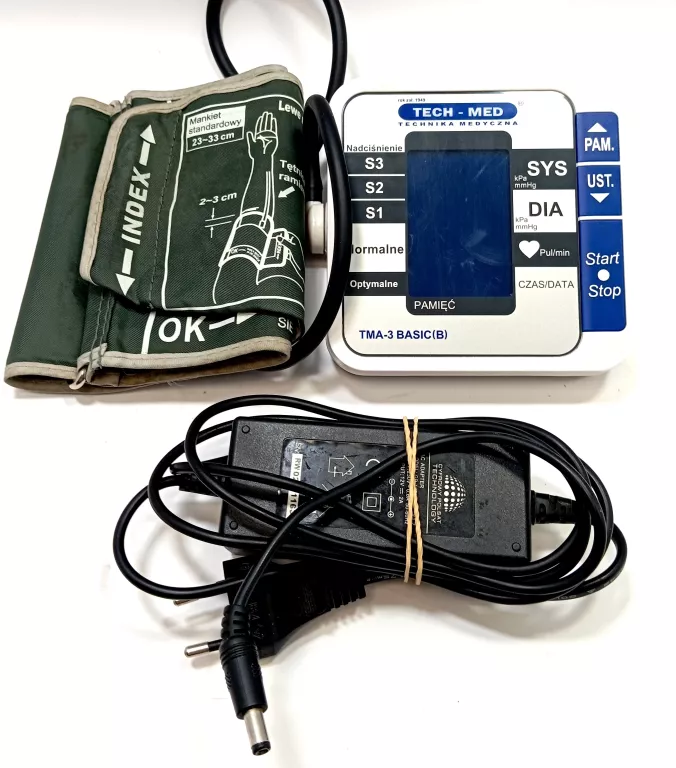 CIŚNIENIOMIERZ ELEKTRONICZNY TECH-MED TMA-3BASIC(B) NA RAMIĘ