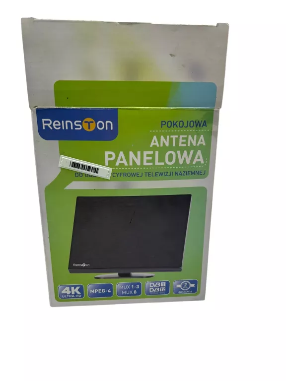 USZKODZONY ZASILACZ! ANTENA PANELOWA REINSTON EAN001
