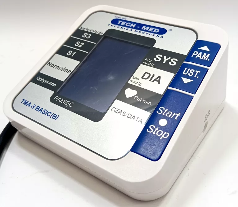 CIŚNIENIOMIERZ ELEKTRONICZNY TECH-MED TMA-3BASIC(B) NA RAMIĘ