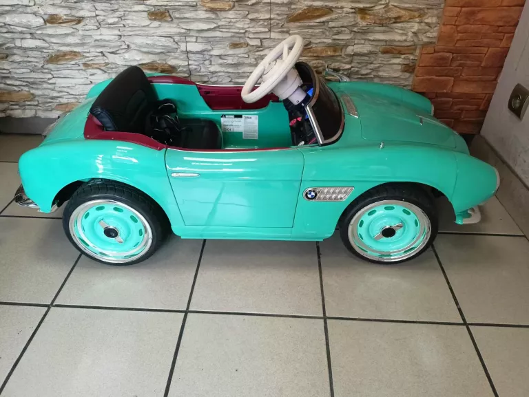 AUTO NA AKUMULATOR BMW RETRO ZIELONE LAKIEROWANE BMW SX1938